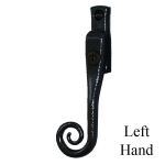 Monkey Tail Handle Lkg O/set L/H Antique Black