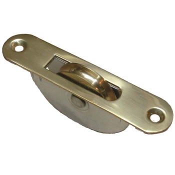 Rad Plate Axle Pulley Brass 13/4Inch