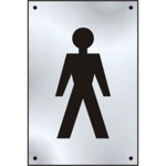 Male Pictogram SAA 152mm x 102mm