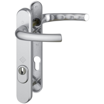 Lift Lever 1530/3260n Pas24 Anodised Silver 70mm Door 92mm Ctr