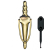 Quest Ultra Slim Urn Gold Quest Ultra Slim Urn Gold