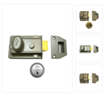 Asec Traditional Non-Deadlocking 60mm Green Case Pol Brass Cyl