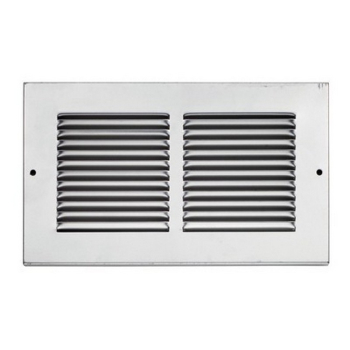 Hooded Louvre Vent Brass 9Inch x 3Inch