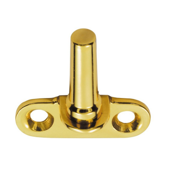 Brass Flush Fitting Pins Pol Brass Flat