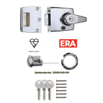 Nightlatch Sat Chrome 40mm Nightlatch Sat Chrome 40mm