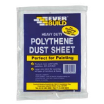 Polythene Dust Sheet 9' x 12'