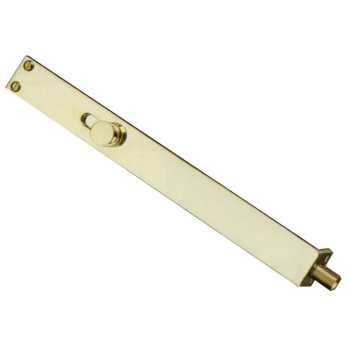 Flush Bolt Pol Brass 229mm x 25mm Flush Bolt Pol Brass 229mm x 25mm