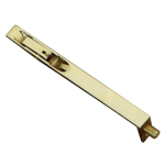 Flush Bolt Pol Brass 150mm x 25mm Flush Bolt Pol Brass 150mm x 25mm