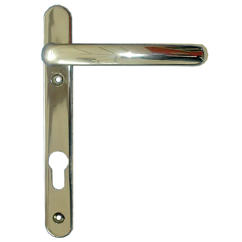 Windsor Sprung Lever HandlesLift Lever Spring Loaded Br Chrome 92mm Ctr ...