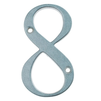 Numeral No 5 Satin Silver 80mm x 4.5mm Numeral No 5 Satin Silver 80mm x 4.5mm