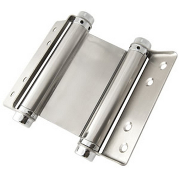 Spring Hinge Double Action Stainless Steel 75mm