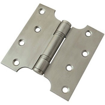Ball Bearing Parliament Butt Hinge E/Brass Stainless Steel 4Inch x 3Inch x 5Inch
