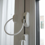 Cable Window Restrictor Black