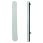 Accent External Blank Plate White RAL9016 Accent External Blank Plate White RAL9016