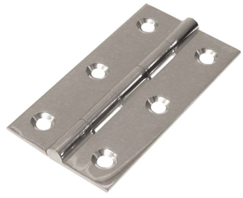 Solid Drawn Butt Hinge Br Chrome 2Inch x 11/8Inch