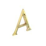 Letter "A" Brass 75mm