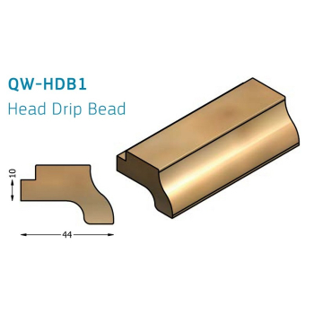 Head Drip Bead 10mm x 44mm 3m