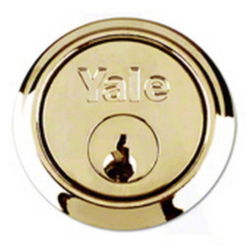 Yale Rim Cyl Brass